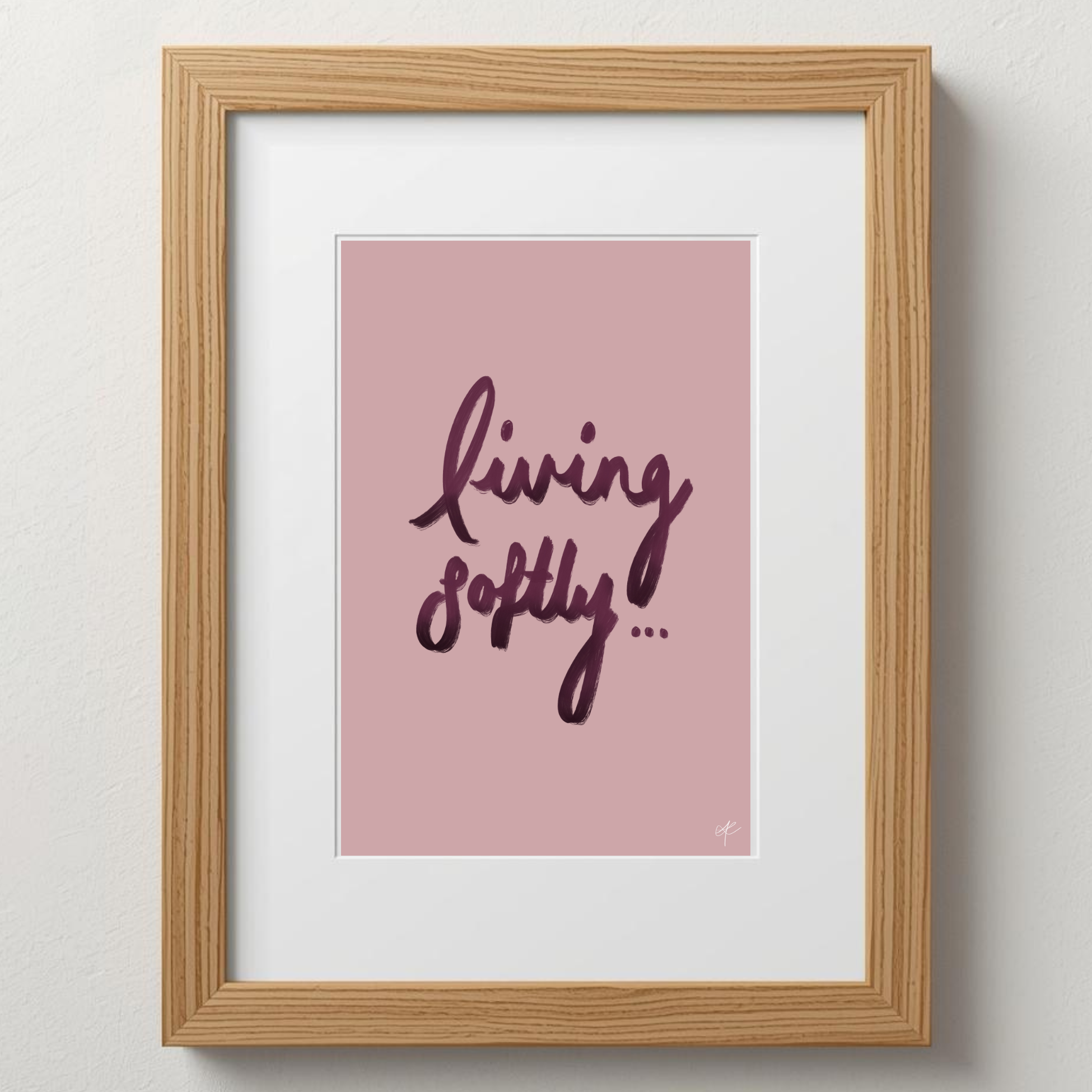'Living Softly'
