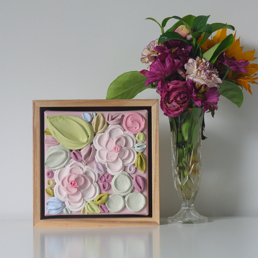 'Garden Glow #6' (6x6")