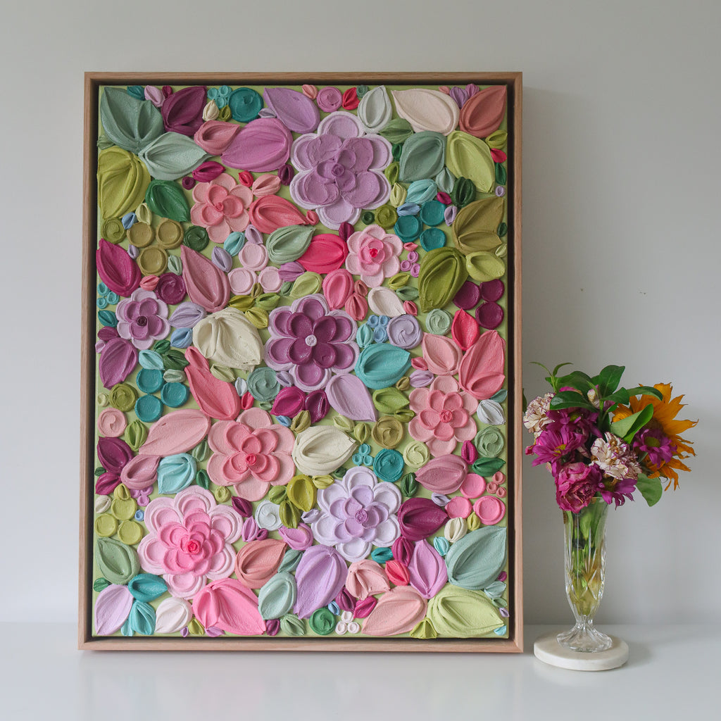 'Garden Glow #2' (18x24")