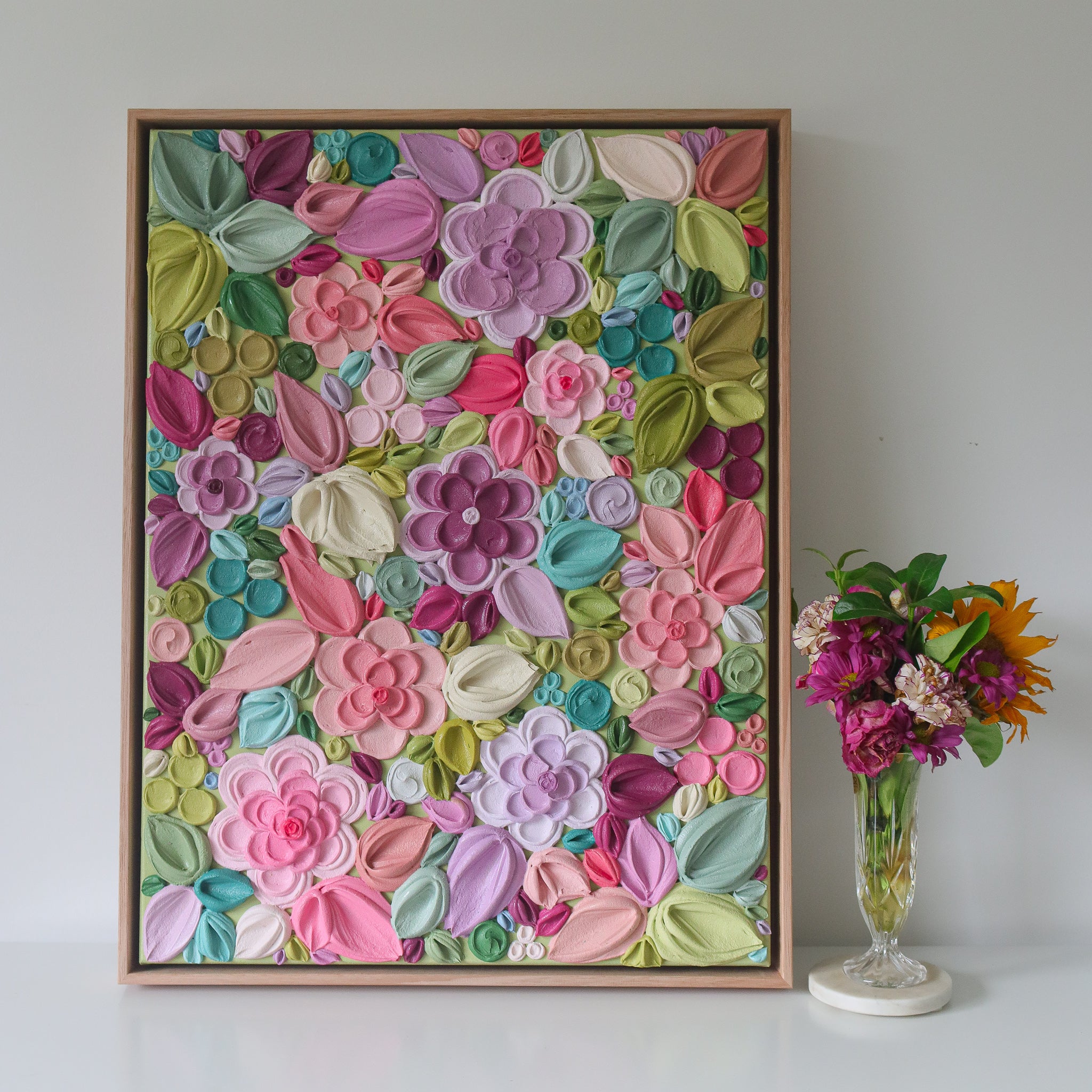 'Garden Glow #2' (18x24")