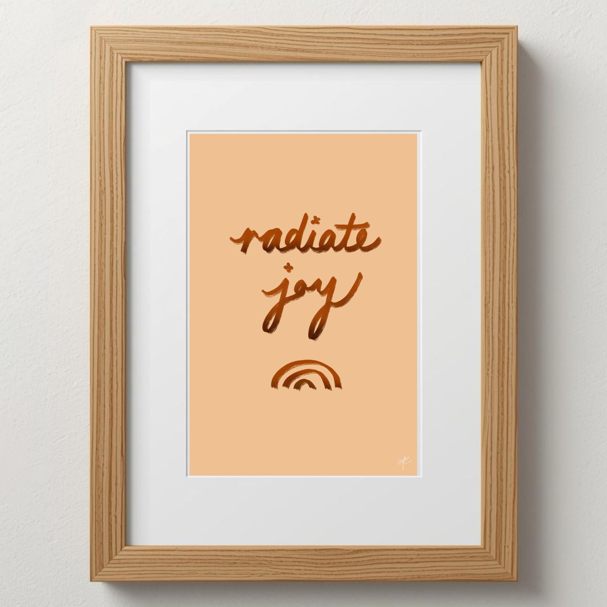 'Radiate Joy'